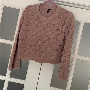 Cropped sweater